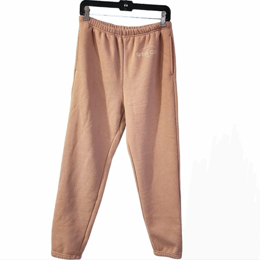 Brunette The Label: Size(M/L) Eternal Kindness Camel Beige Jogger